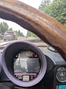 Gauge pod, on the road